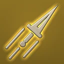 Thrown Dagger